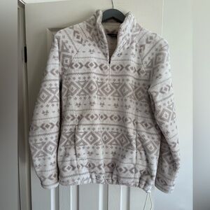 Eddie Bauer fleece half zip